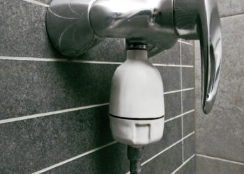 Filtro de ducha Cristal, de Tratamiento Natural del Agua