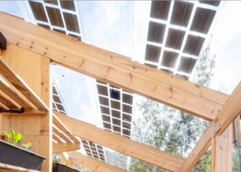 La tecnología agrovoltaica y la construcción ecológica