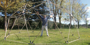 Construye tu domo geodésico